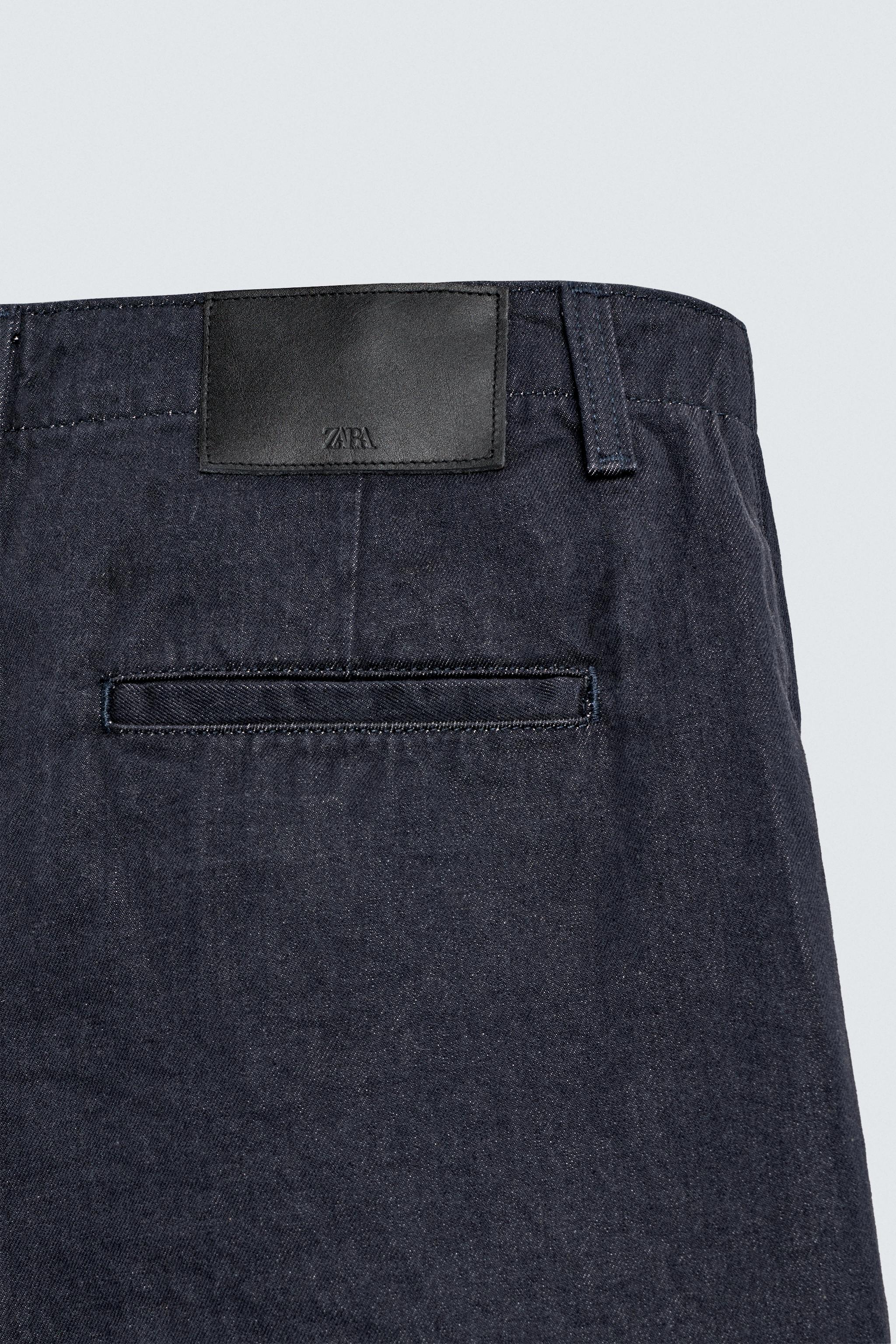 RELAXED FIT DENIM SHORTS